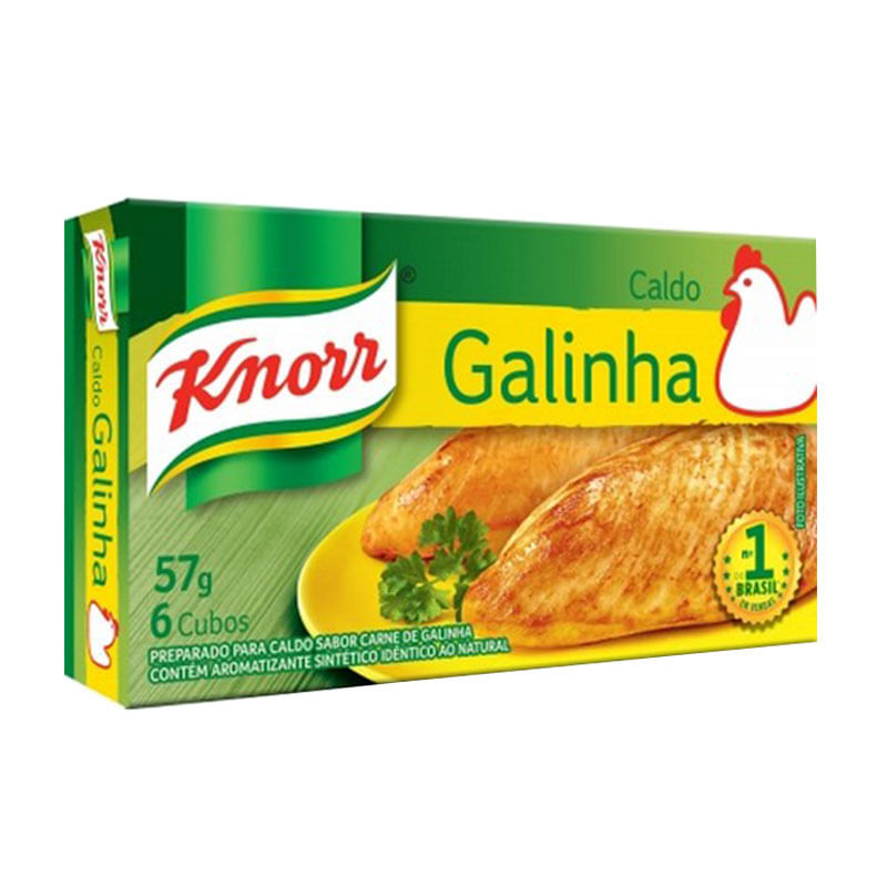 Caldo Knorr Galinha Cartela 57g