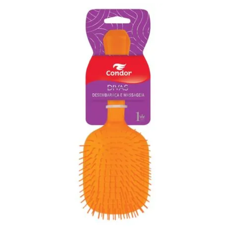 Escova de Cabelo Almofadada Grande Condor 9690