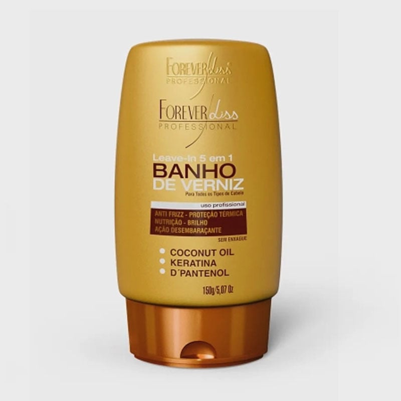 Leave-in Forever Liss Banho de Verniz 140g