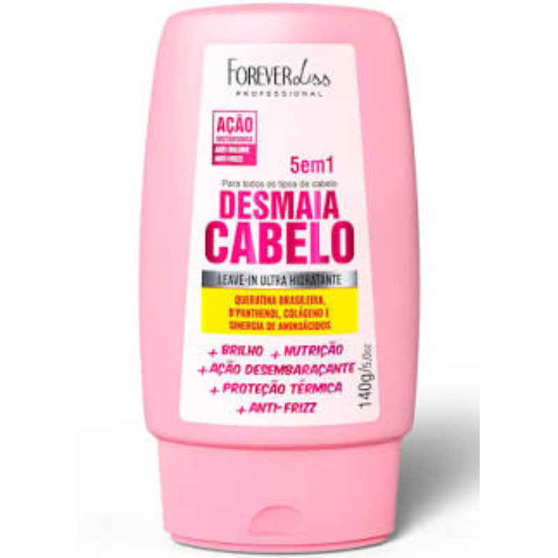Leave-in Desmaia Cabelo 5 em 1 Forever Liss 140g