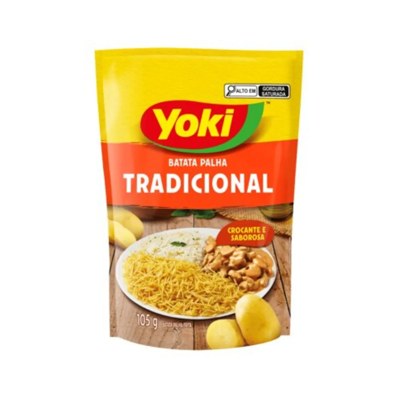 Batata Palha Tradicional Yoki  Promocional 105g 