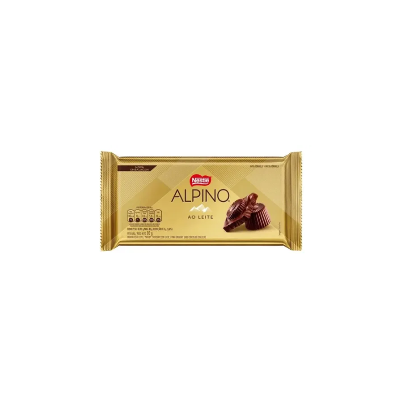 Barra Chocolate Nestlé Alpino 90G