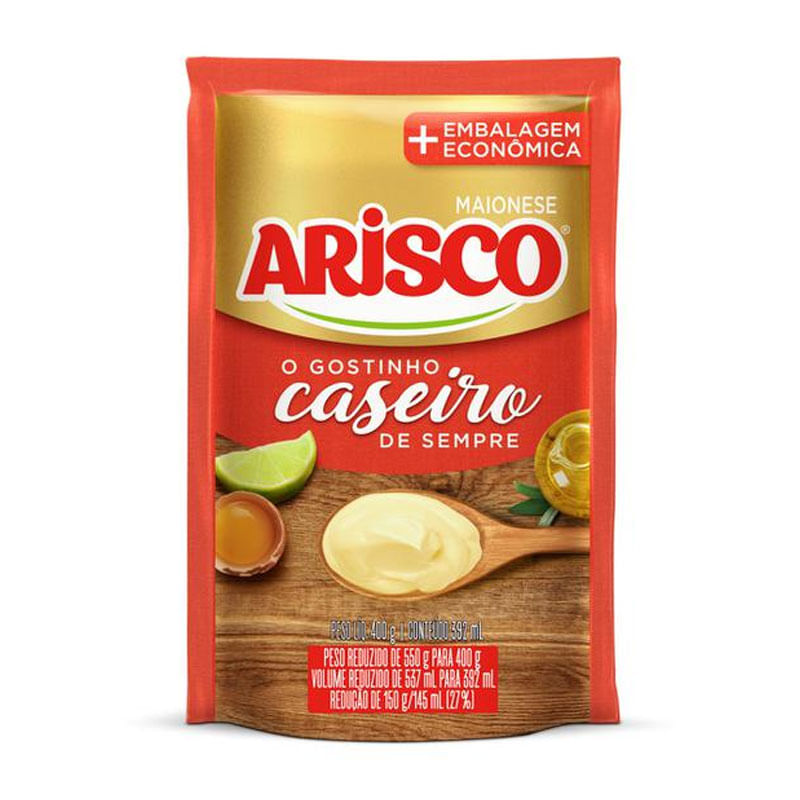 Maionese Arisco Doypack 400g