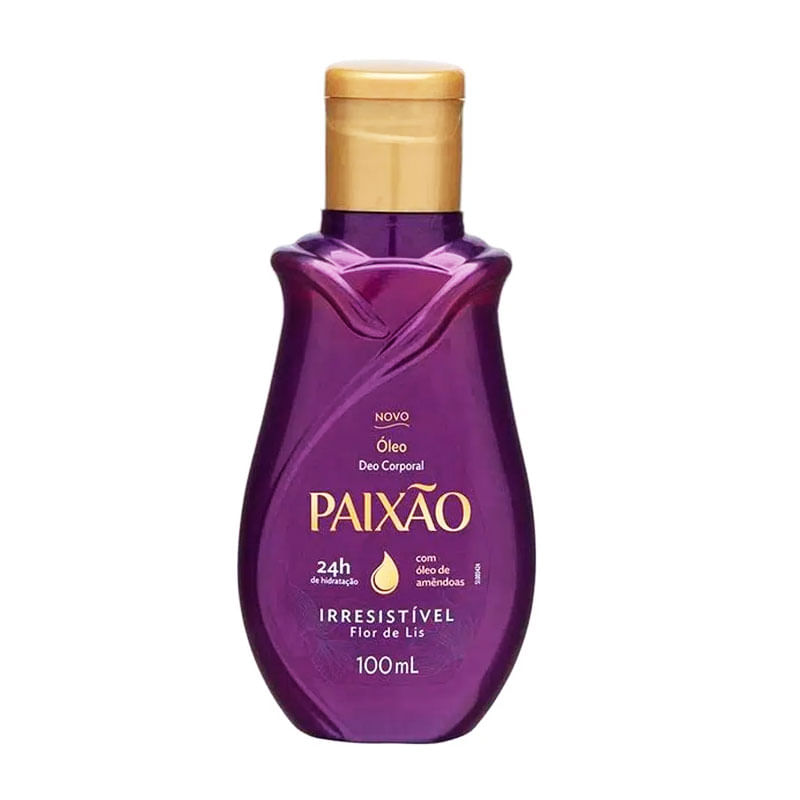 Óleo Corporal Paixão Irresistível Flor de Lis 100ml 