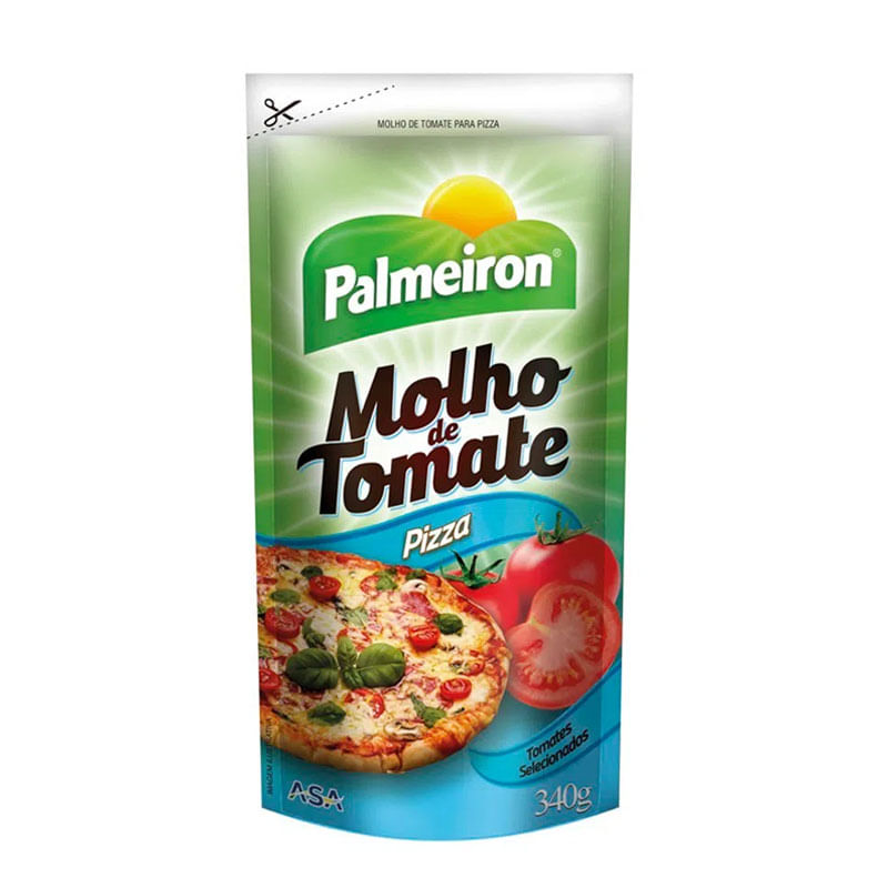Molho Tomate Palmeiron Pizza 340g 