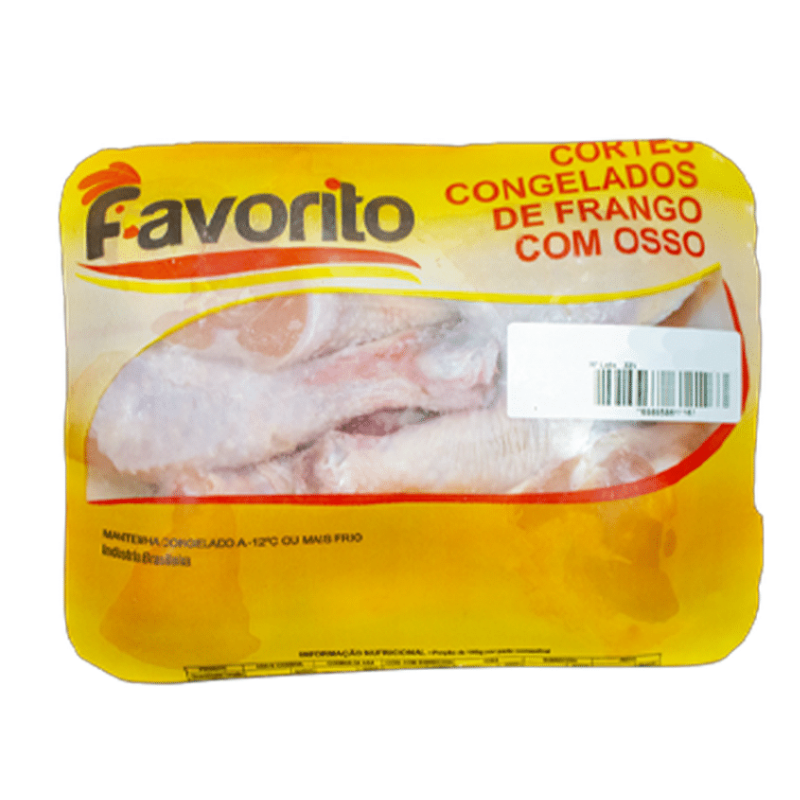Coxa deFrango Congelada Fvorito 1kg