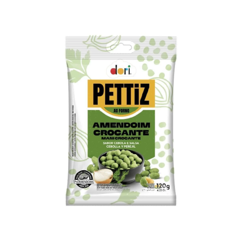 AMENDOIM PETTIZ CEBOL/SALSA CROC 120G
