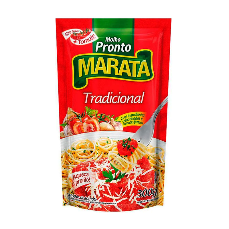 Molho de Tomate Maratá Tradicional 300g