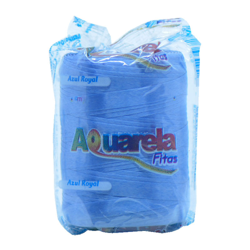 Fitilho Aquarela Fitas 50m Azul Royal