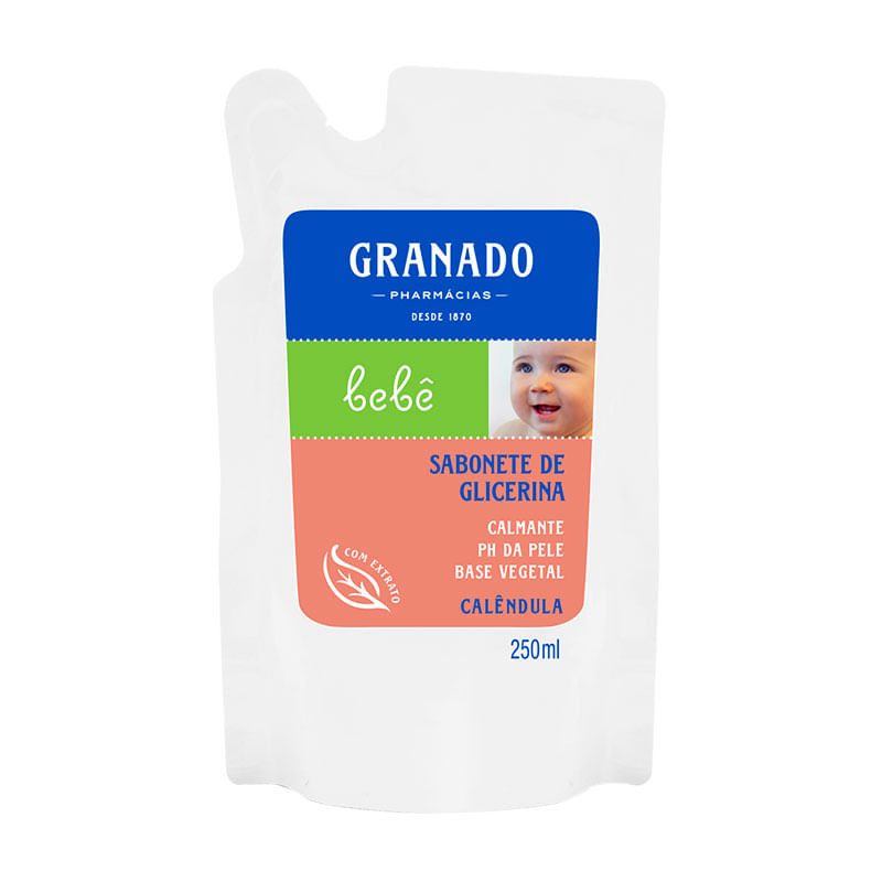 Sabonete Líquido Granado Calêndula Refil 250ml 