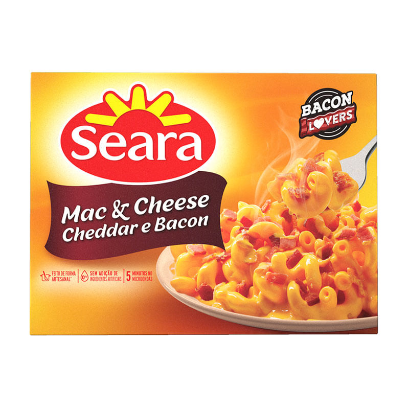 Mac & Cheese Seara Bacon 300g