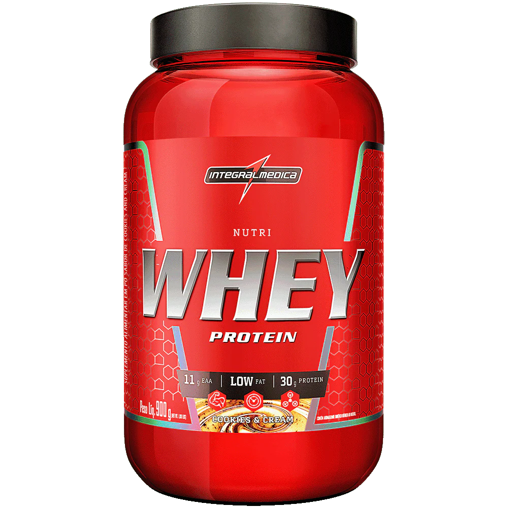 Nutri Whey Integral Medica Cookies 900g 