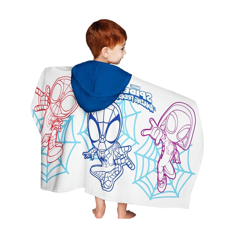 TOALHA BANHO SPIDEY 60CMX1,20M