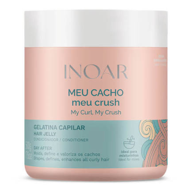 Gelatina Inoar Meu Cacho Meu Crush 500g