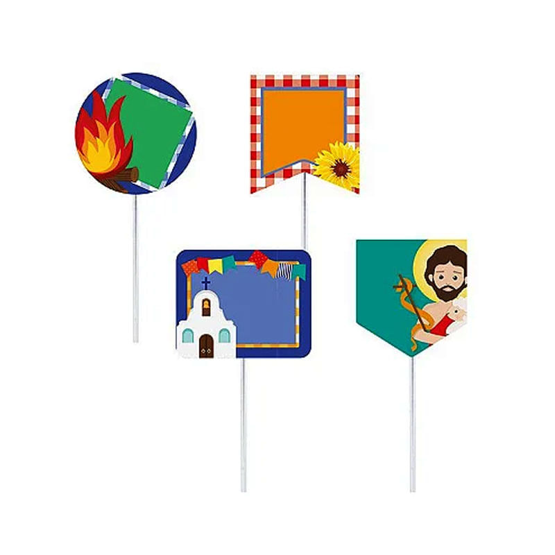 Plaquinhas Personalizadas Noite de São Jão 