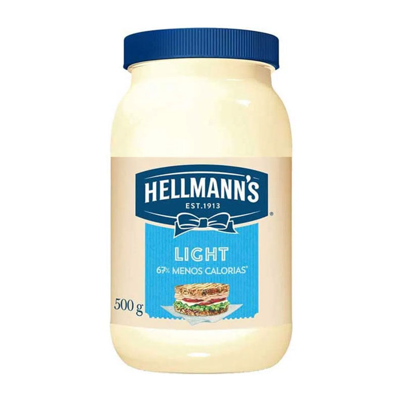 Maionese HellManns Light Pote 500g