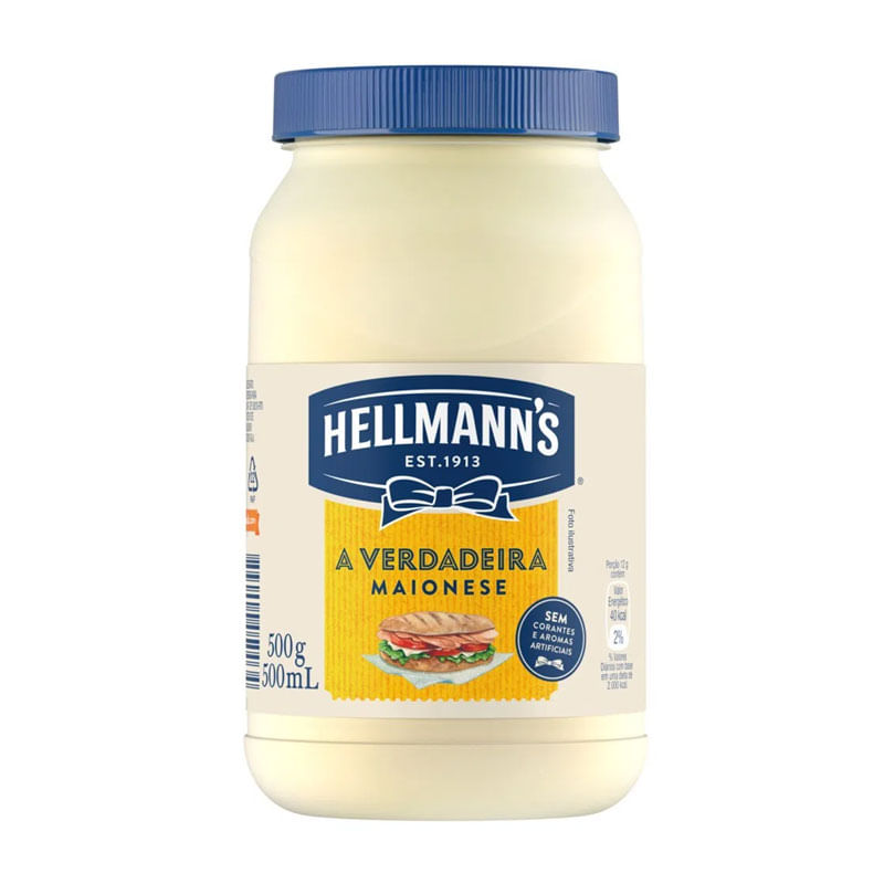 Maionese HellManns Pote 500g