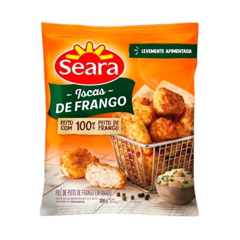 Iscas de Frango Seara Apimentada 300g