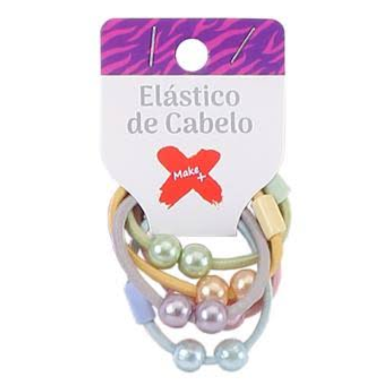 Elásticos de cabelo de 3cm com Bolinhas