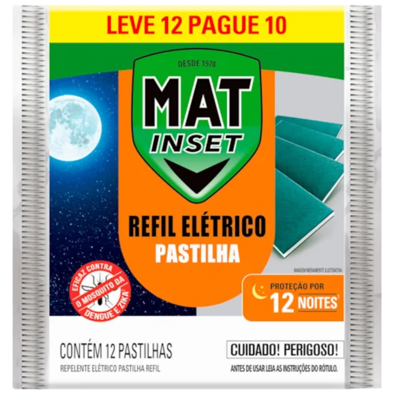 Pastilha Mat Inset Leve 12 pague 10
