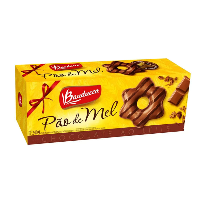 Pão de Mel Bauducco Chocolate ao Leite 240g