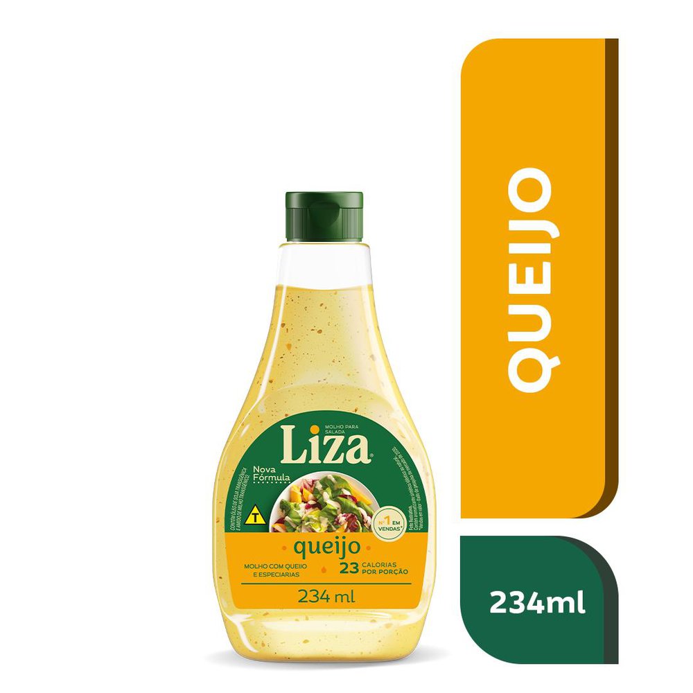 Molho Liza para Salada Caseiro Pet 234ml