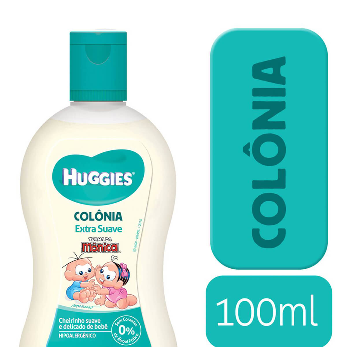 Colônia Huggies Extra Suave 100ml