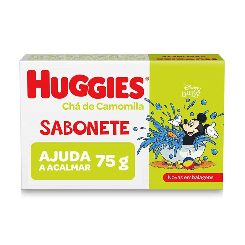 Sabonete Infantil Huggies Chá de Camomila 75g