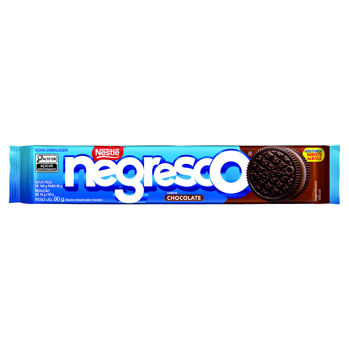 Biscoito Recheado Chocolate Negresco 90g