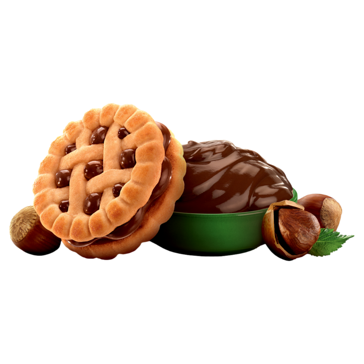 Biscoito Recheado Supreme Chocolate com Creme de Avelã Piraquê 80g 