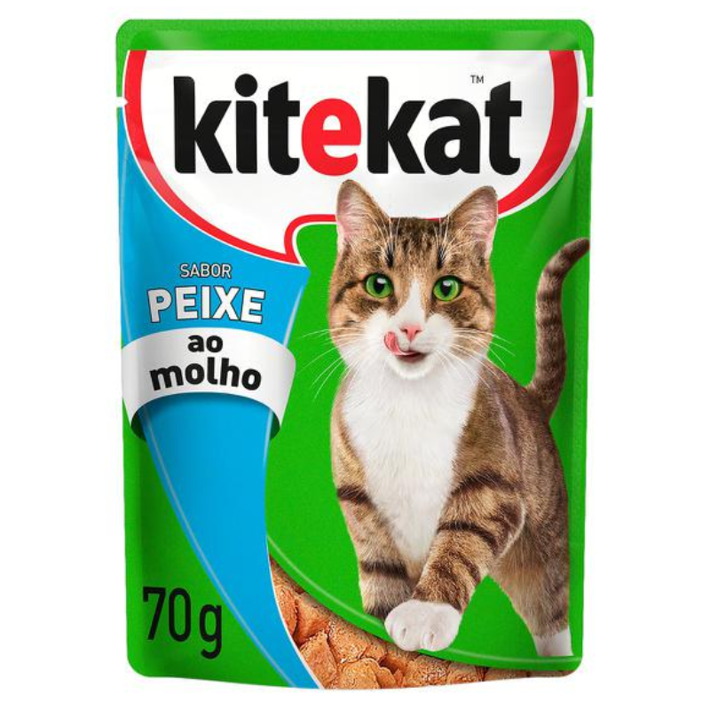 RACAO KITEKAT 70G SH PEIXE
