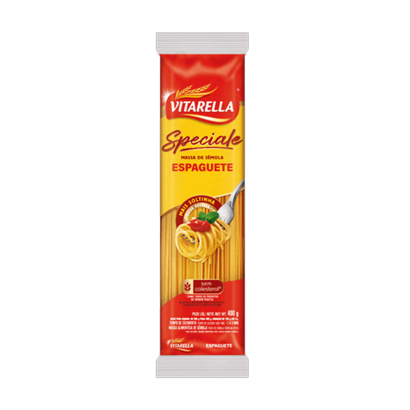 Macarrão Espaguete Sêmola Vitarella 400g 