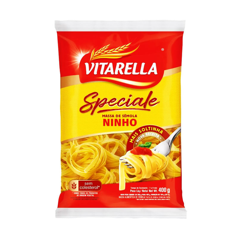 Macarrão de Sêmola Ninho Vitarella 400g 