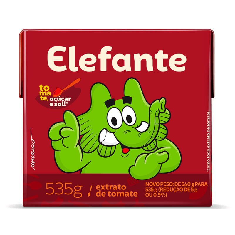 Extrato de Tomate Elefante 535g