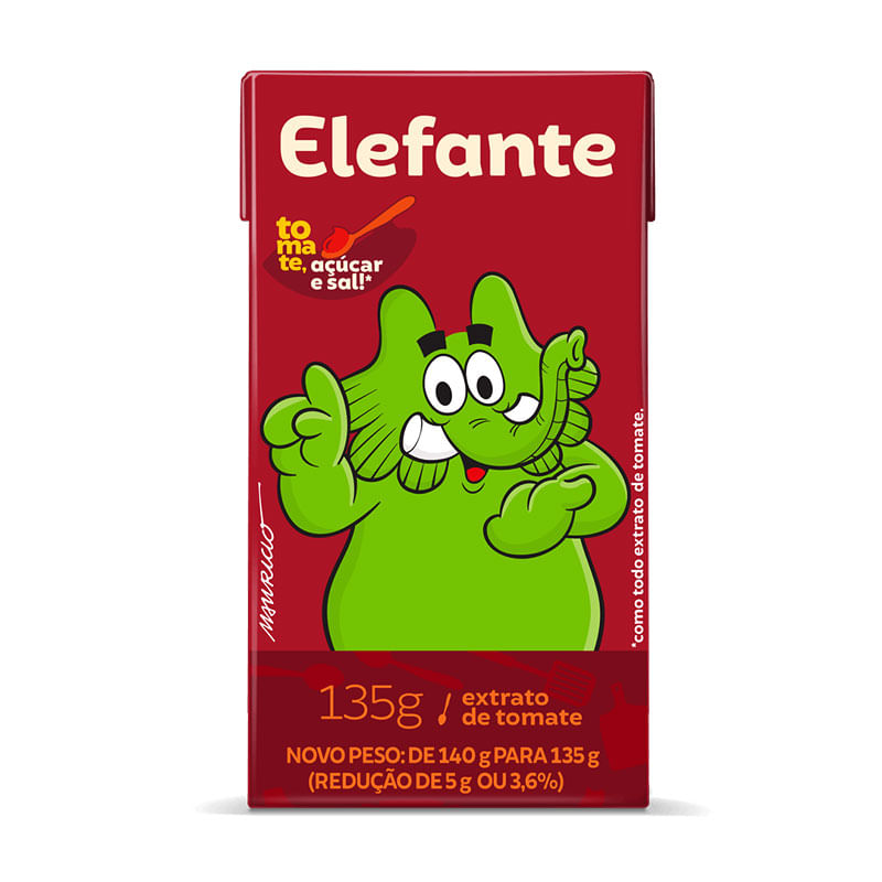 Extrato de Tomate Elefante 135g