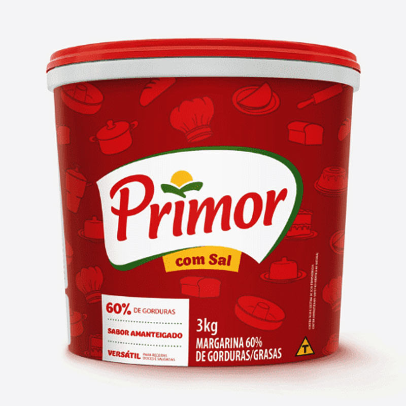 Margarina Primor 60% 3kg