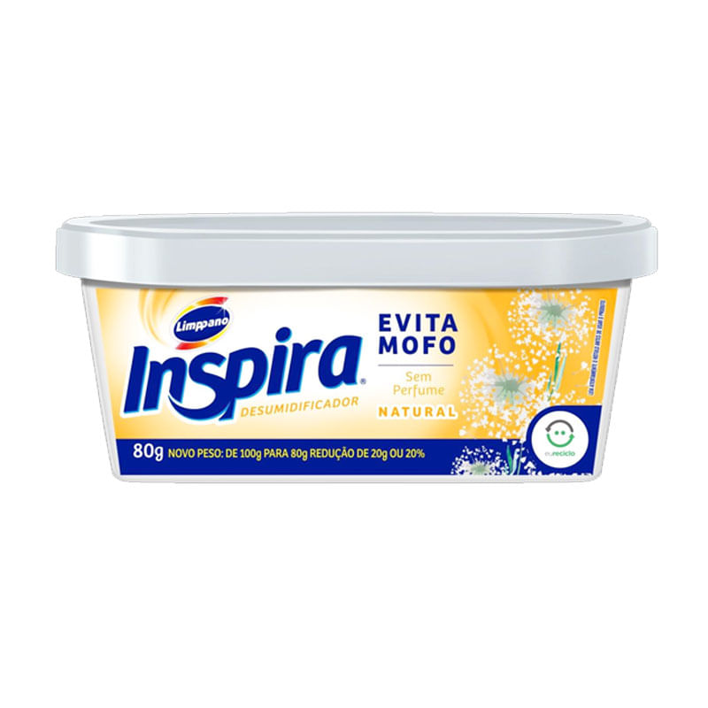 Evita Mofo sem Perfume Limppano Inspira 80g