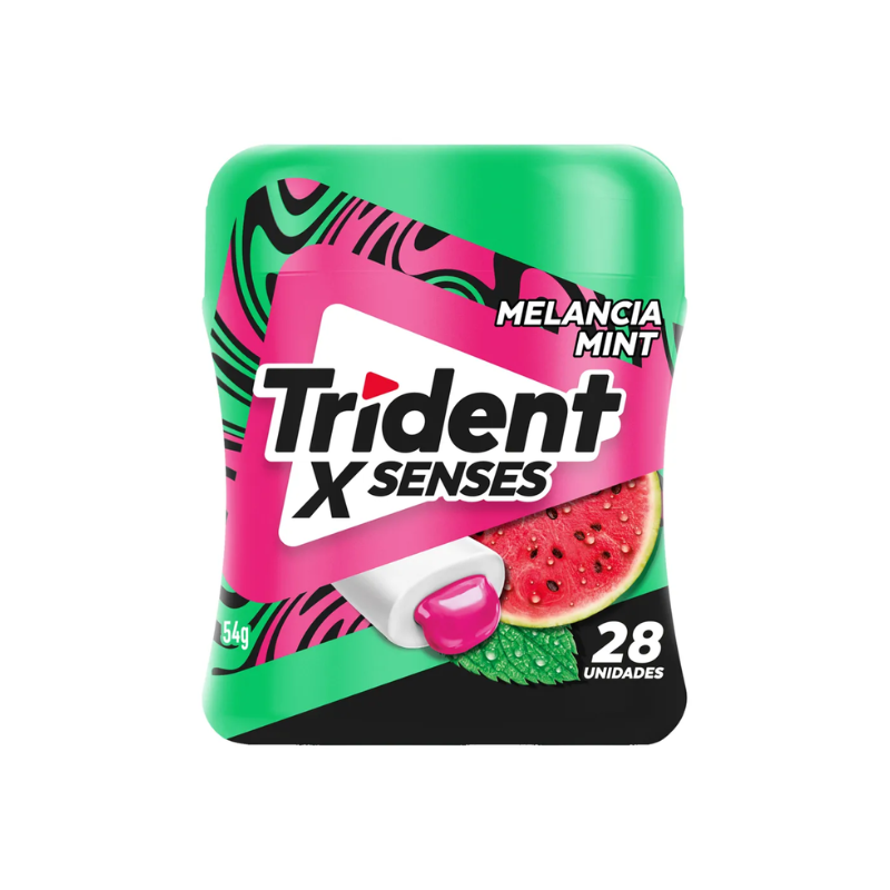 Trident Garrafa Melancia Menta  54G