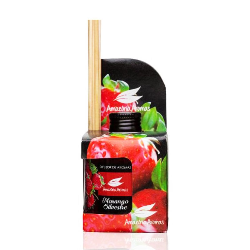Difusor Amazônia Aromas Morango Silvestre 270ml