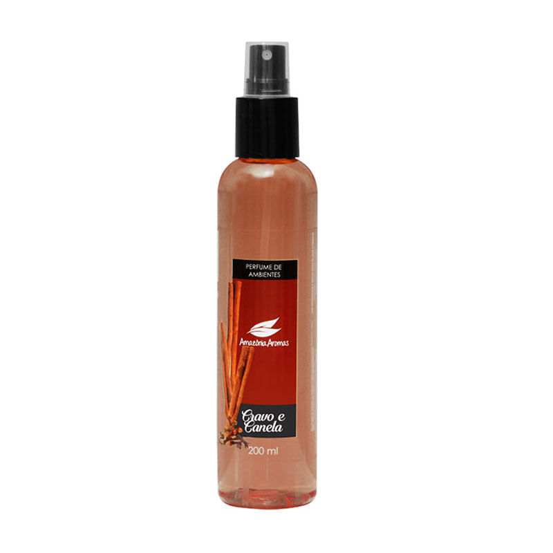 Perfume de Ambientes Amazônia Aromas Cravo e Canela 200ml