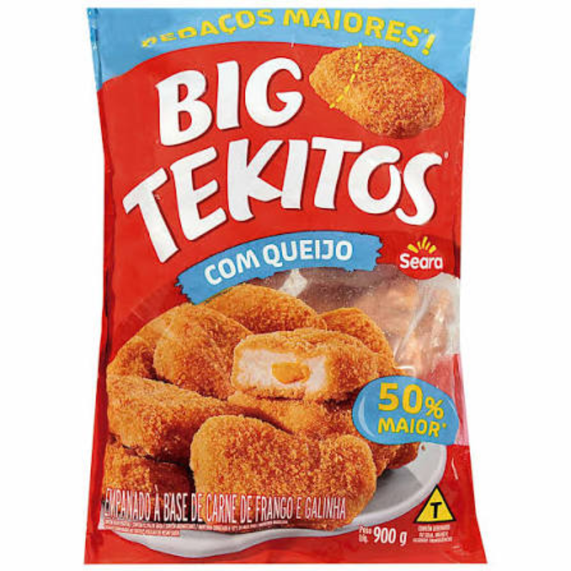 BIG TEKITOS DE QUEIJO 900G