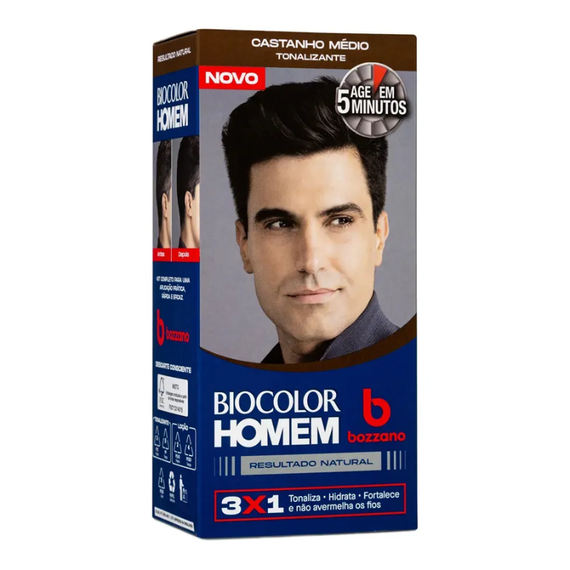 Biocolor Homem Tonalizante Castanho Médio