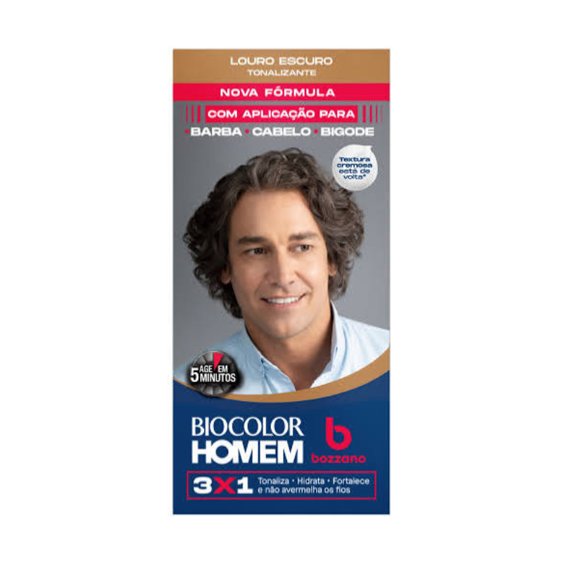 Tonalizante Biocolor Homem Louro Escuro