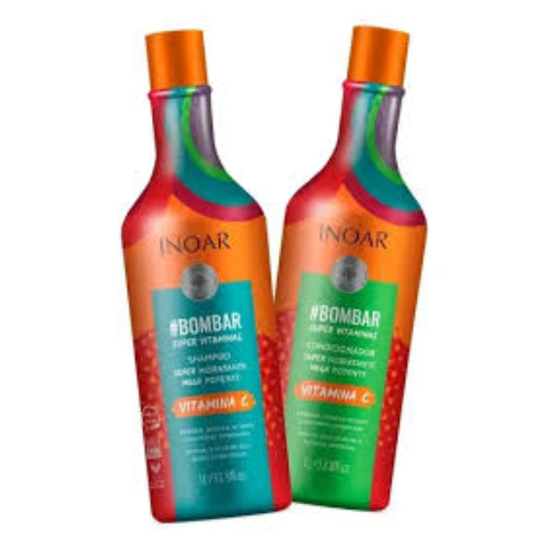 Kit Shampoo + Condicionador Inoar Bombar Crescimento 2 × 1L