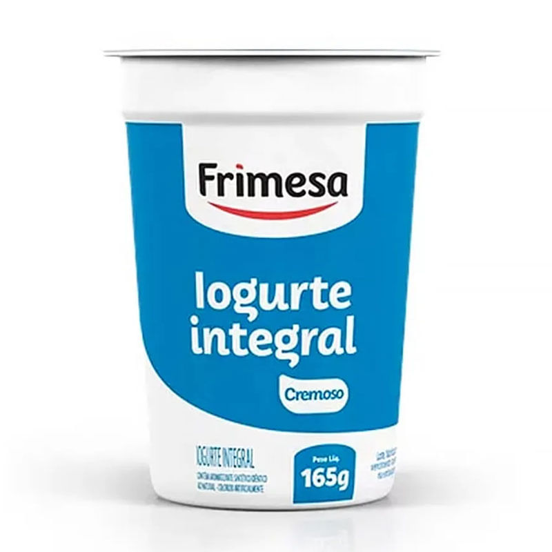 Iogurte Frimesa Natural Integral 165g