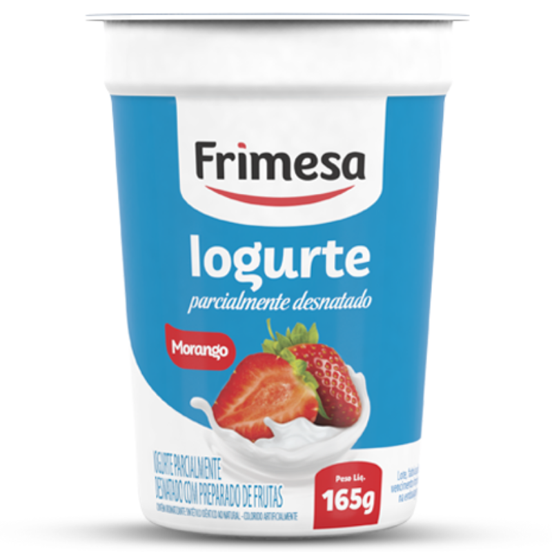 Iogurte Bom Frute 150g Integral Morango