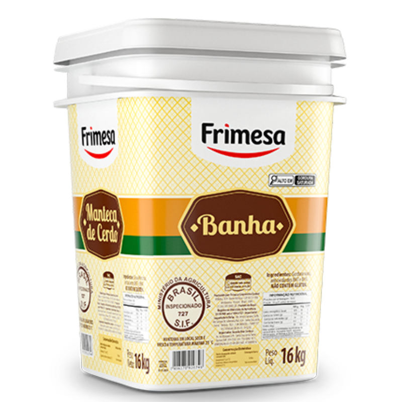 Banha Frimesa 450g em Pote