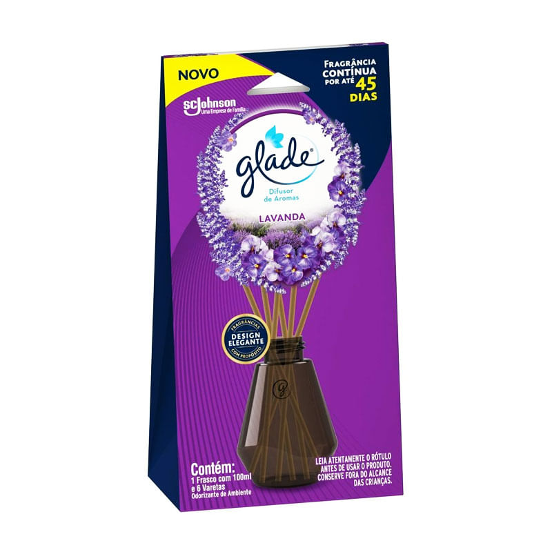 Difusor de Aromas Glade Lavanda 100ml