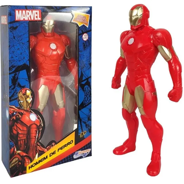 Boneco Articulado Homem de Ferro 22cm