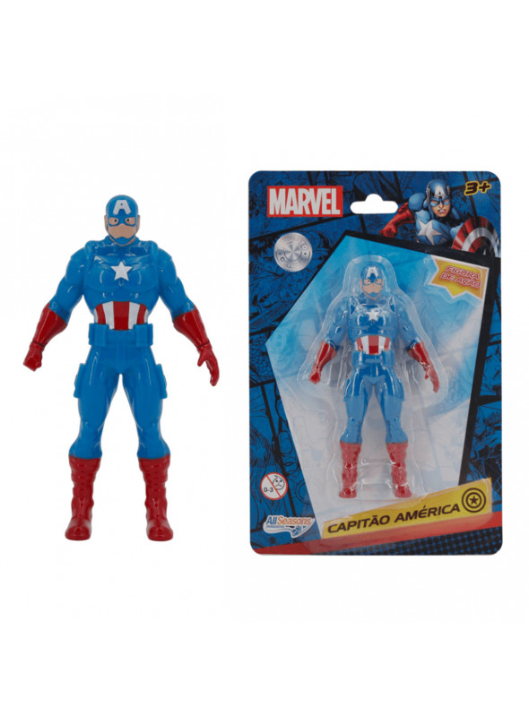 BRINQ MARVEL CAP AMERICA 9,5CM